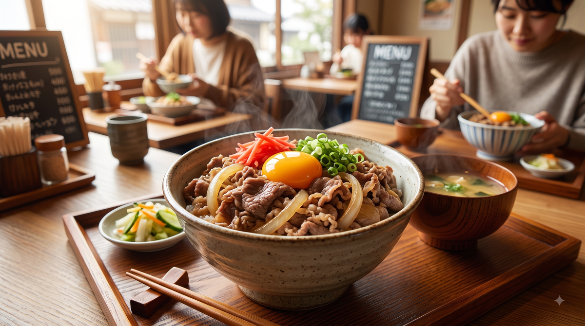 Gyudon (Beef Bowl) Rice