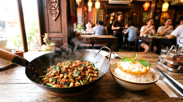 Pad Krapow Gai (Thai Basil Chicken)
